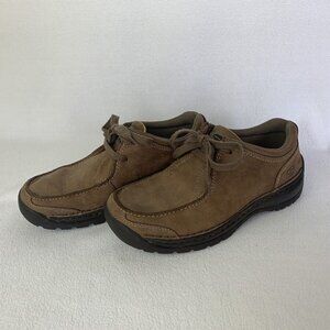 Skechers Men’s 8.5 Leather Trail Shoe SN 60328 Brown Loafer